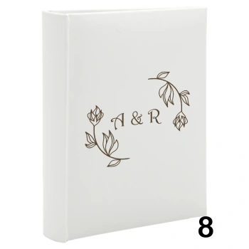 Album ślubny wsuwany na 100 zdjęć 15x21 personalizowany 6 wzorów